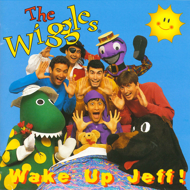 Album cover art for "Romp Bomp a Stomp" by The Wiggles