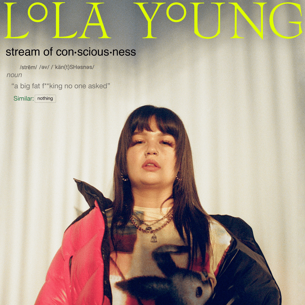Album cover art for "Stream of Consciousness" by Lola Young