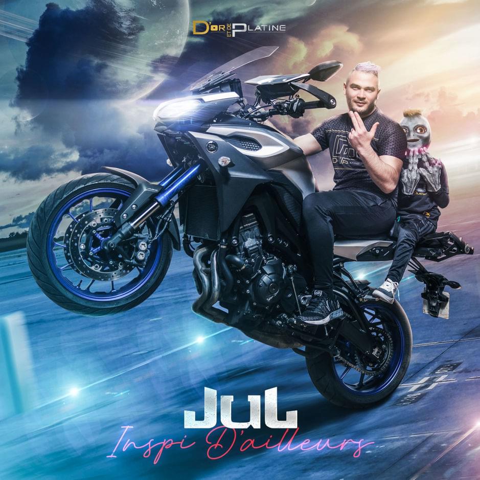 Album cover art for "Bientôt je me taille" by JuL