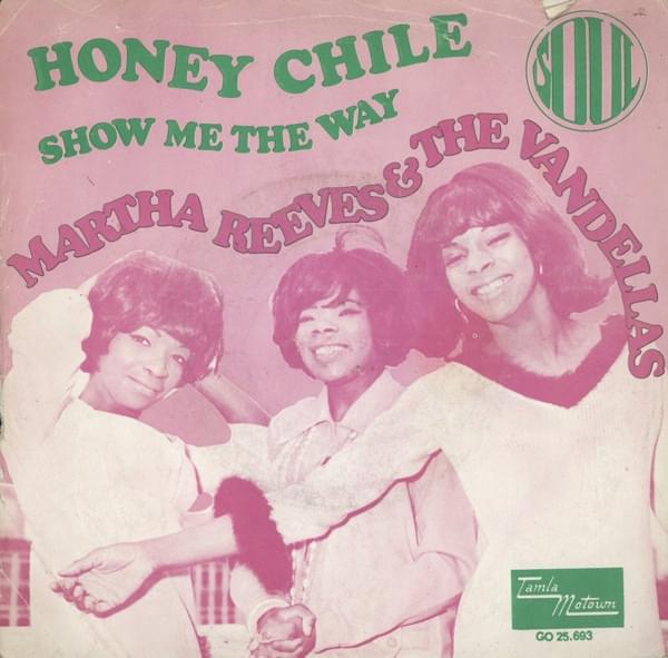 Album cover art for "Honey Chile" by Martha Reeves & The Vandellas