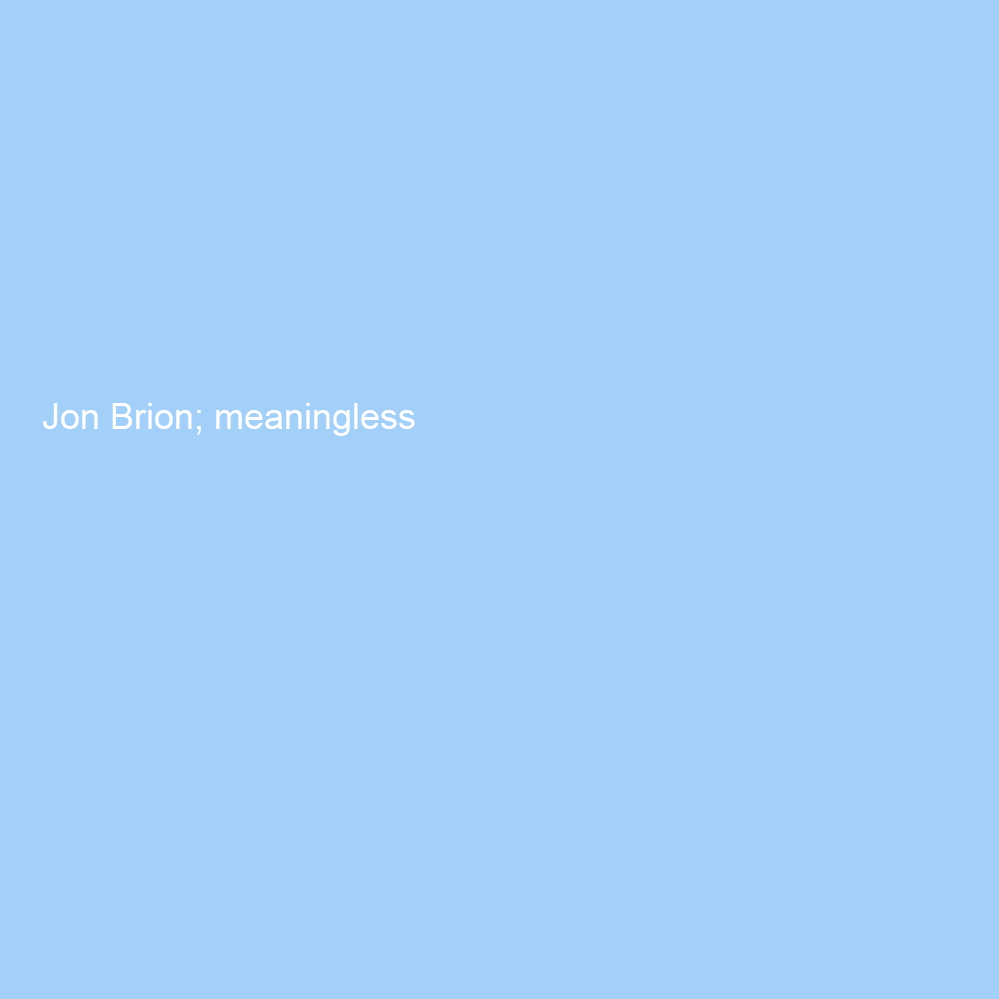 Hook, Line and Sinker by Jon Brion