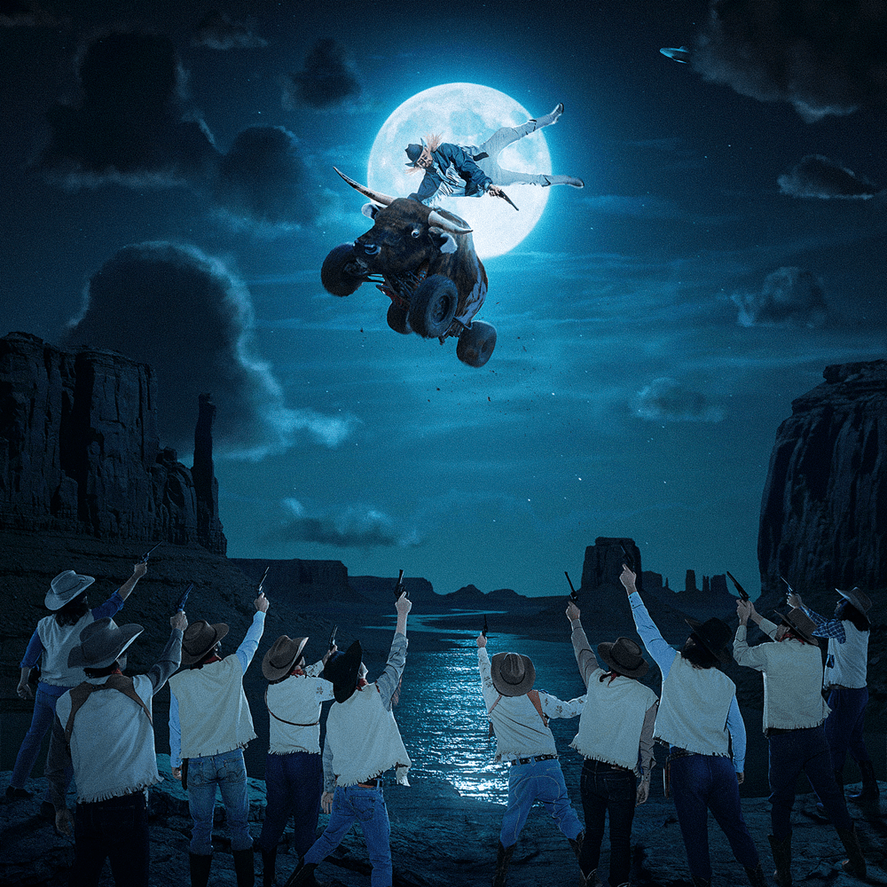 Cover image for Cowboy Tears Drown the World in a Swimming Pool of Sorrow