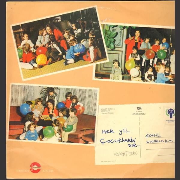 Album cover art for "Umudumuz Sizlersiniz" by Nükhet Duru