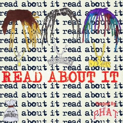 Album cover art for "Read About It" by RX PESO