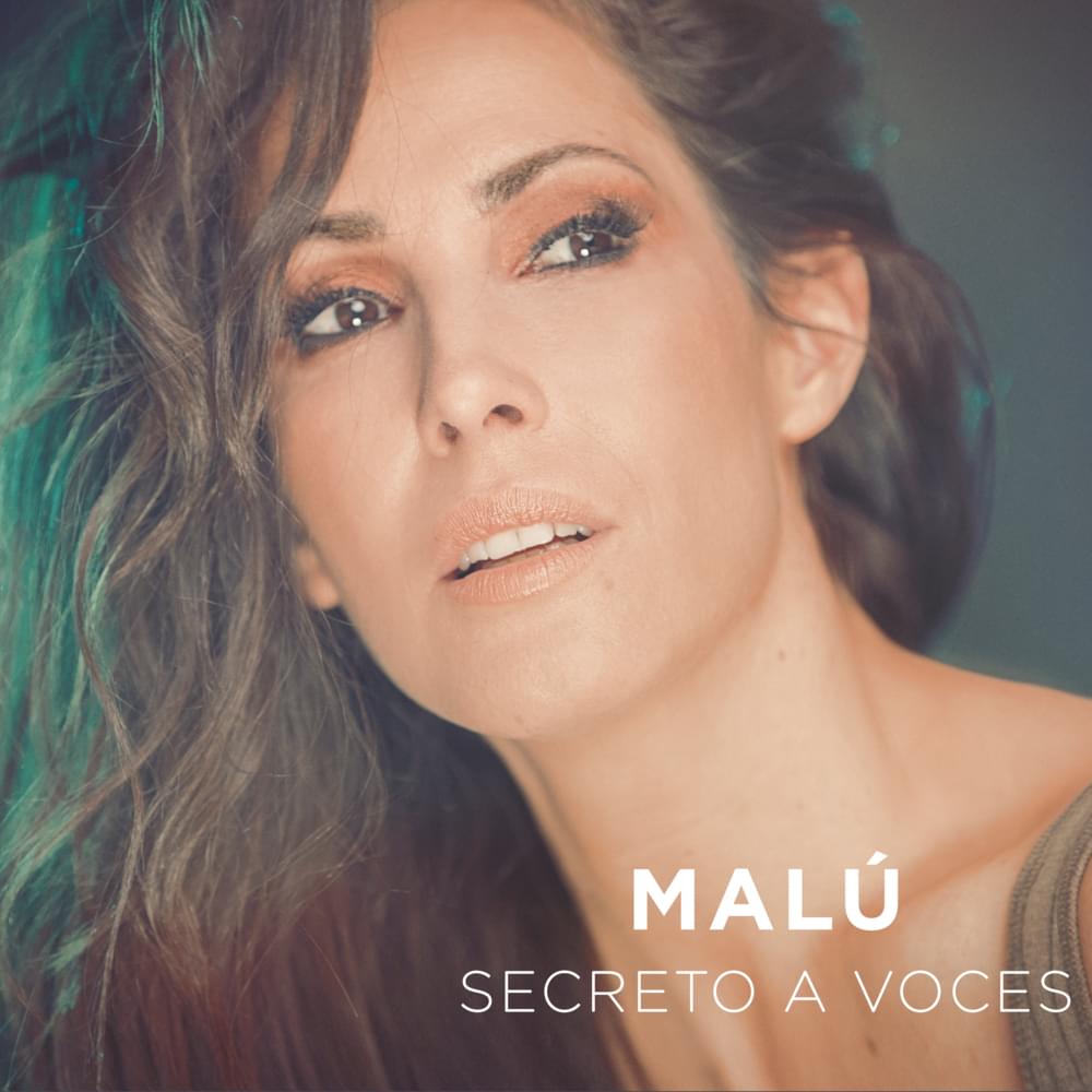 Album cover art for "Secreto a Voces" by Malú