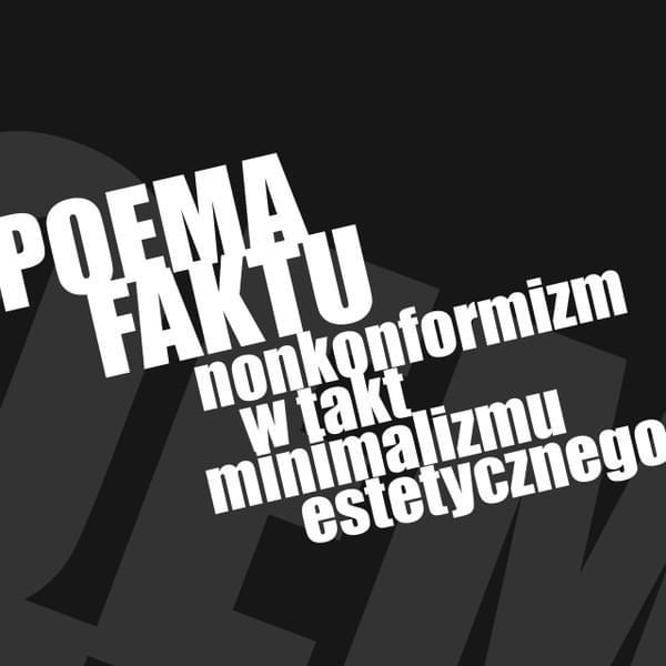 Cover image for Nonkonformizm w takt minimalizmu estetycznego