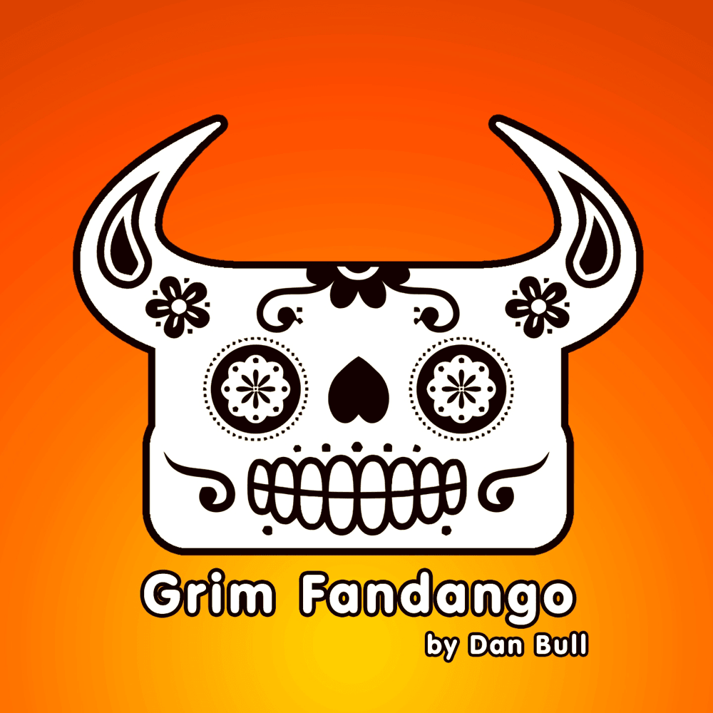 Album cover art for "Grim Fandango" by Dan Bull
