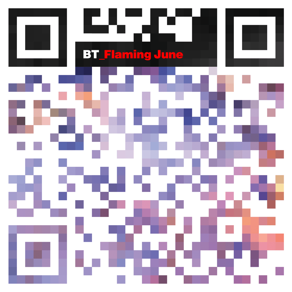 Album cover art for "Flaming June (Laptop Symphony Rework)" by BT