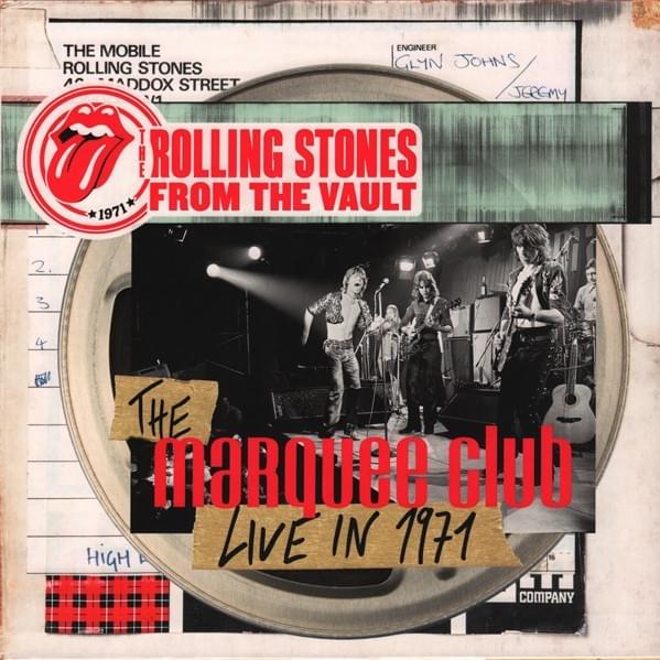 Cover image for From the Vault: The Marquee Club (Live in 1971)