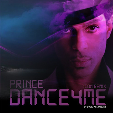 Album cover art for "Dance 4 Me" by Prince