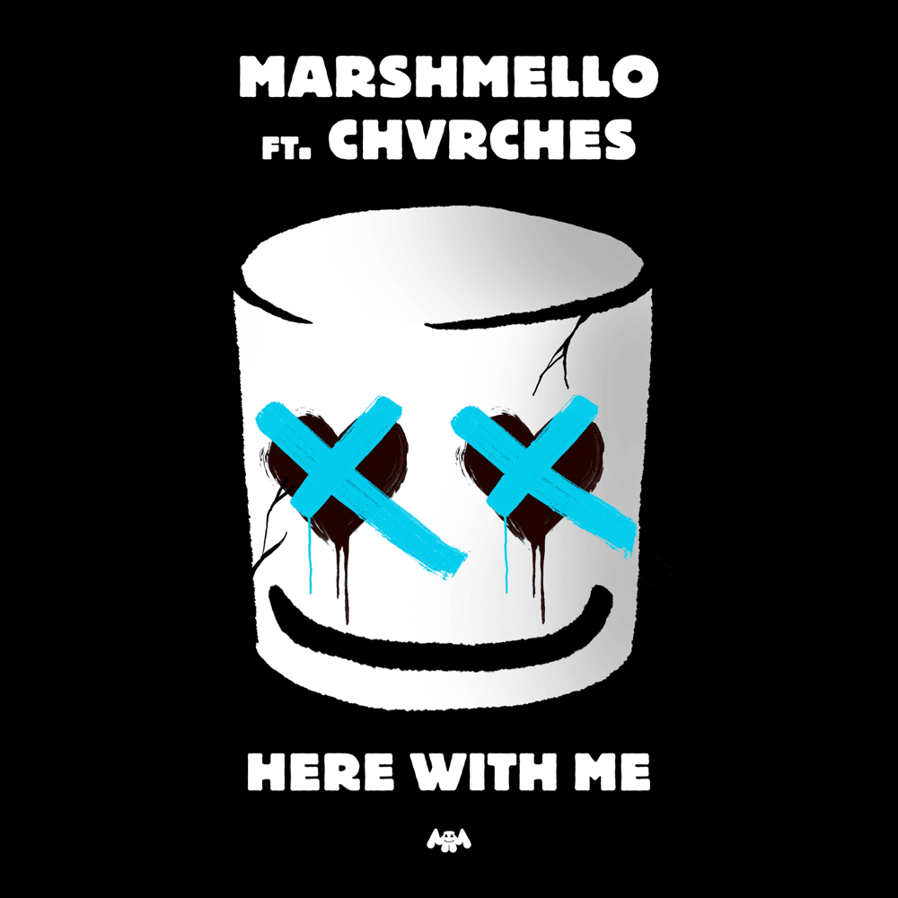 Album cover art for "Here With Me" by NOW That’s What I Call Music! & CHVRCHES