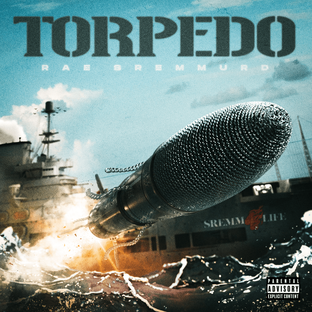 Album cover art for "Torpedo" by Rae Sremmurd