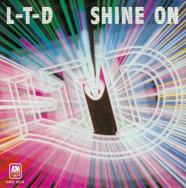 Album cover art for "Shine On" by L.T.D. & Jeffrey Osborne