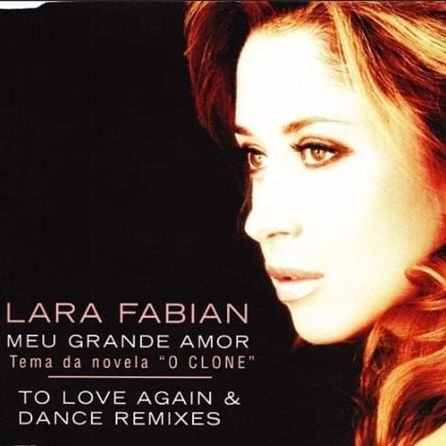 Album cover art for "Meu Grande Amor (Si Tu M’Aimes)" by Lara Fabian