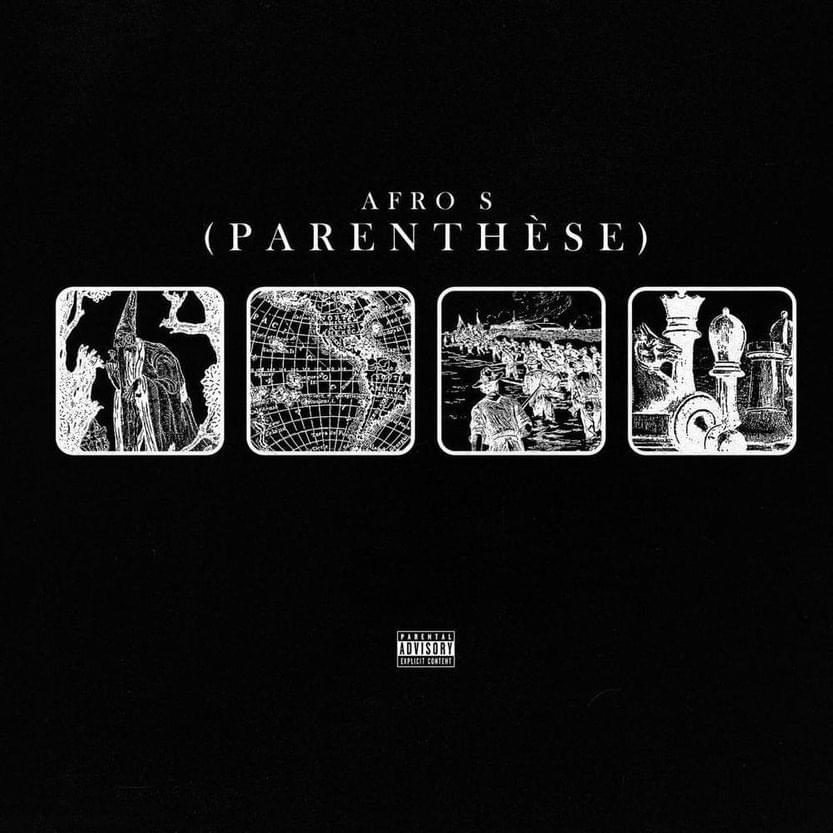 Album cover art for "Sur la map" by Afro S