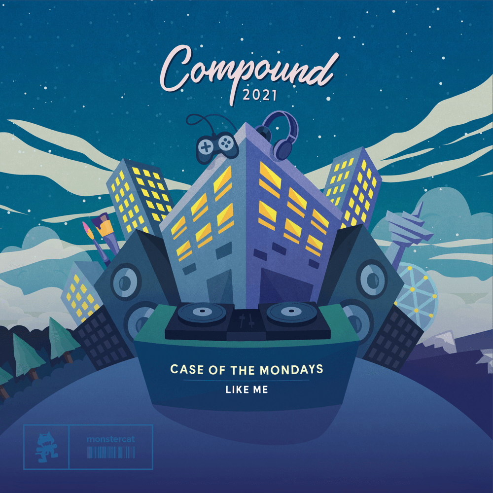 Album cover art for "Like Me" by Case of the Mondays