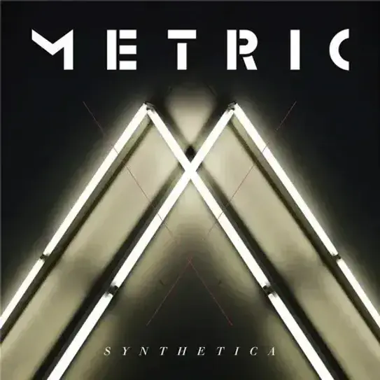 Album cover art for "Synthetica" by Metric