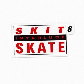 Album cover art for "Skit Skate" by Lomepal
