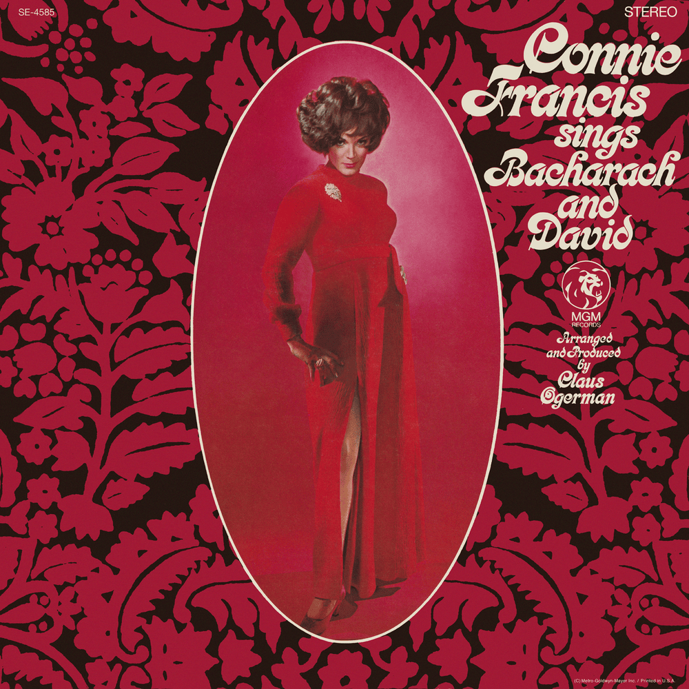 Album cover art for "What The World Needs Now Is Love" by Connie Francis