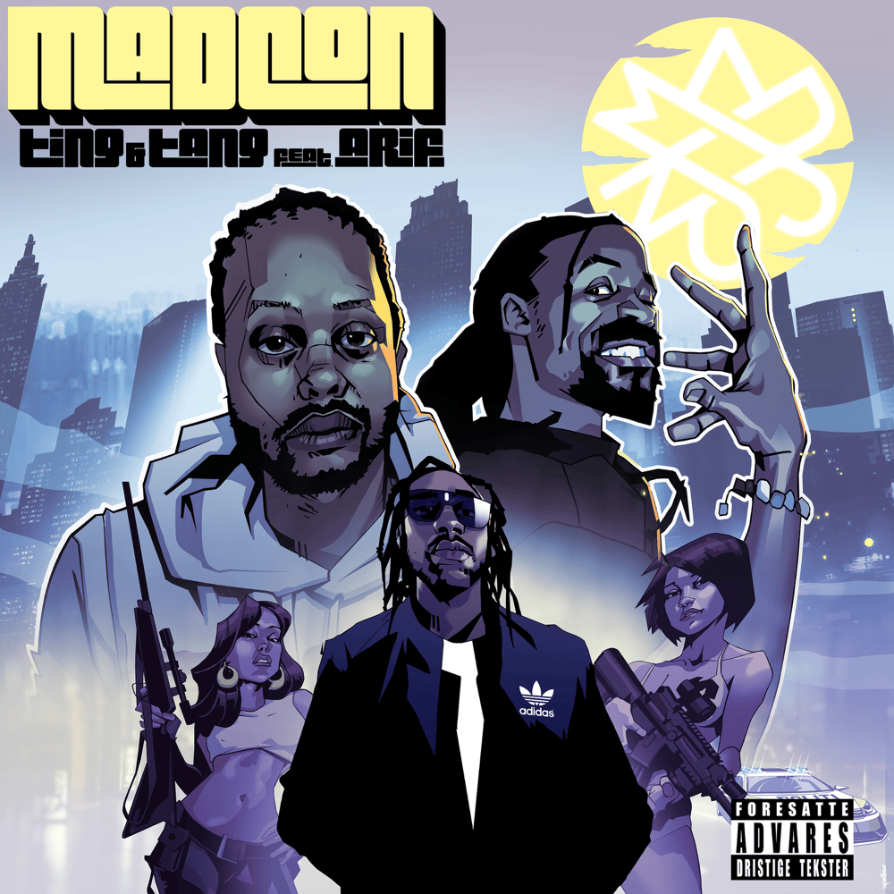 Album cover art for "Ting & Tang" by Madcon & Arif Murakami