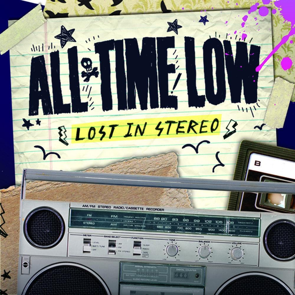 Album cover art for "Lost in Stereo" by All Time Low