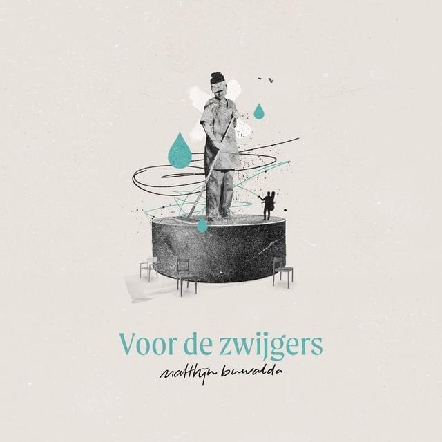 Album cover art for "Voor de zwijgers" by Matthijn Buwalda