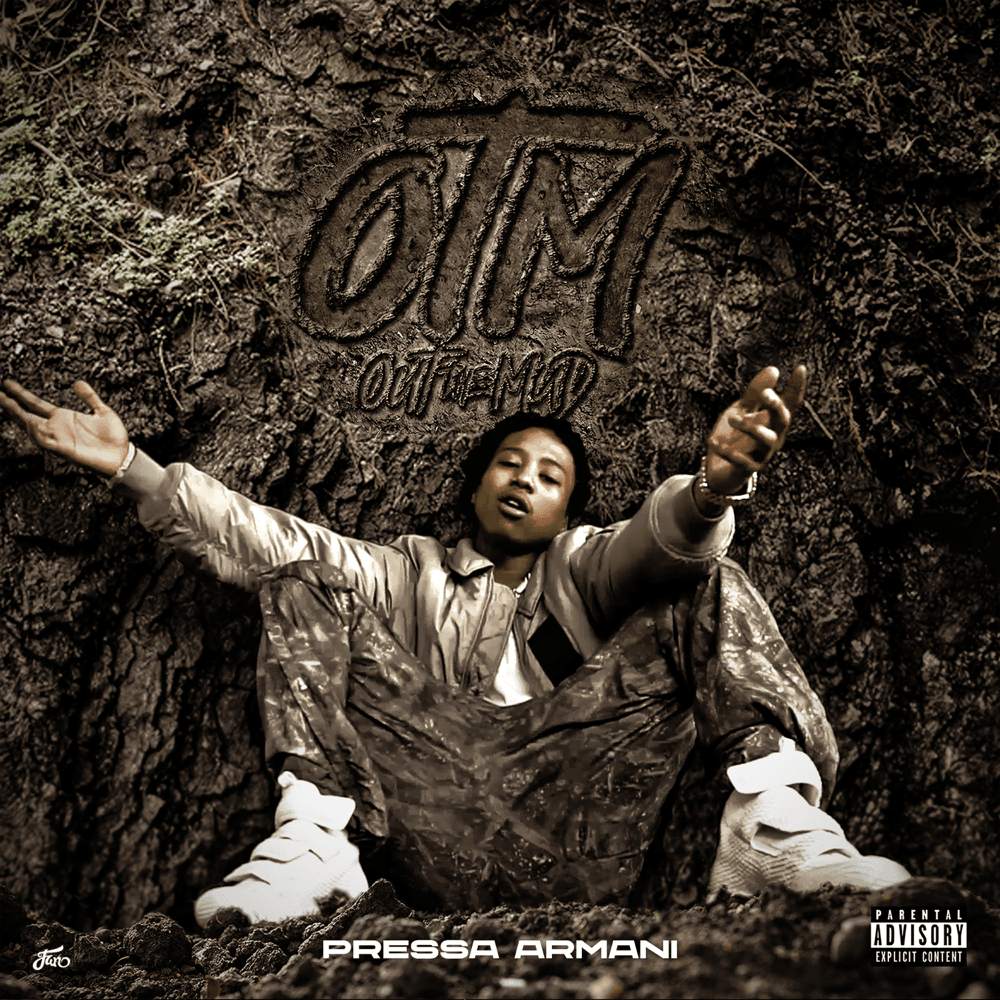 Album cover art for "O.T.M (Out the Mud)" by Pressa