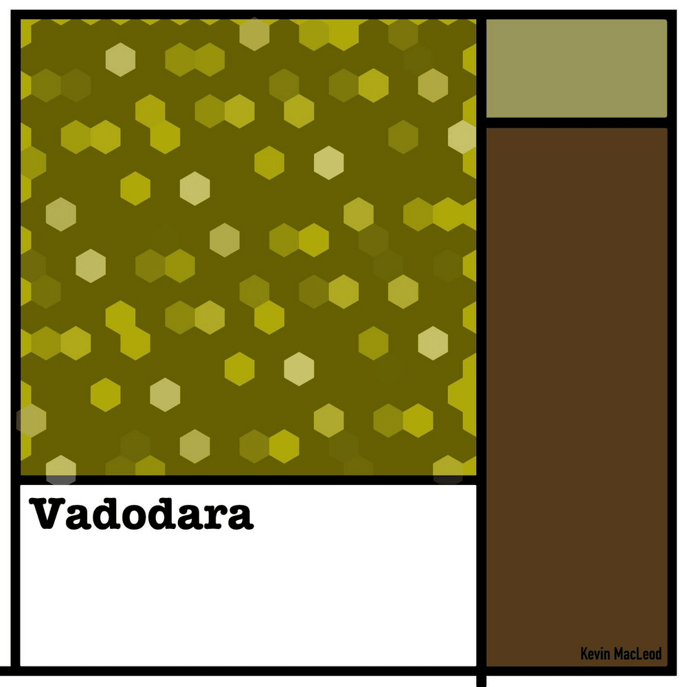 Album cover art for "Vadodara" by Kevin MacLeod