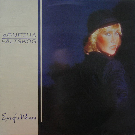 Album cover art for "Eyes of a Woman" by Agnetha Fältskog