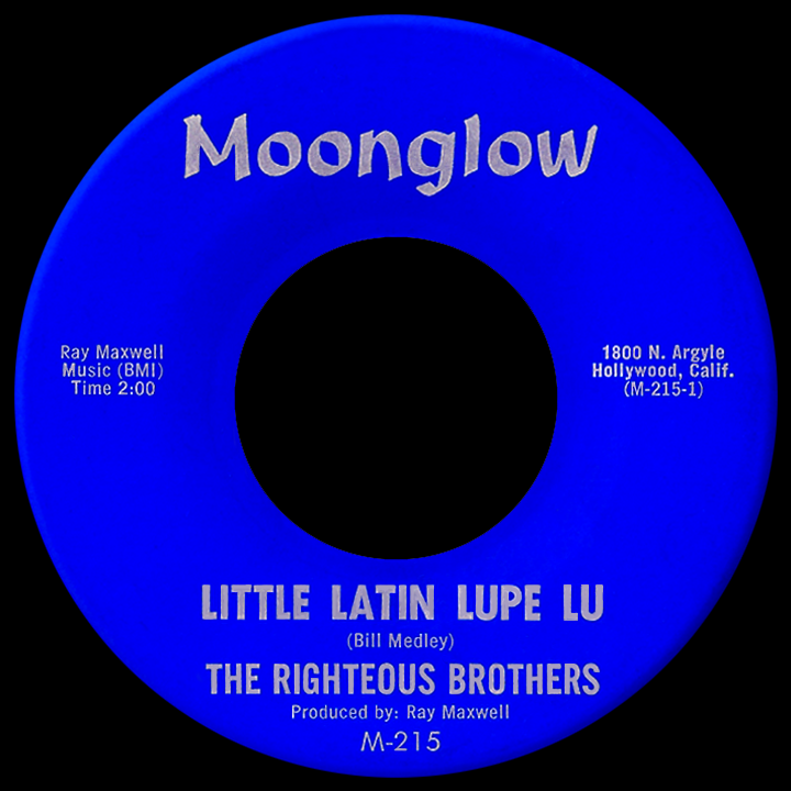 Album cover art for "Little Latin Lupe Lu" by The Righteous Brothers