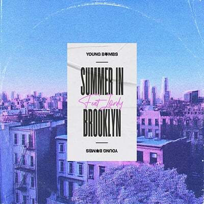 Album cover art for "Summer in Brooklyn" by Much & JORDY