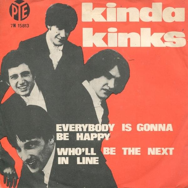 Album cover art for "Who’ll Be the Next In Line" by The Kinks