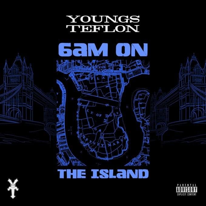 Album cover art for "6am on the Island" by Youngs Teflon