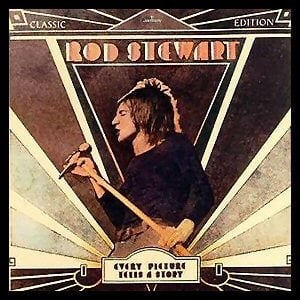 Album cover art for "Mandolin Wind" by Rod Stewart