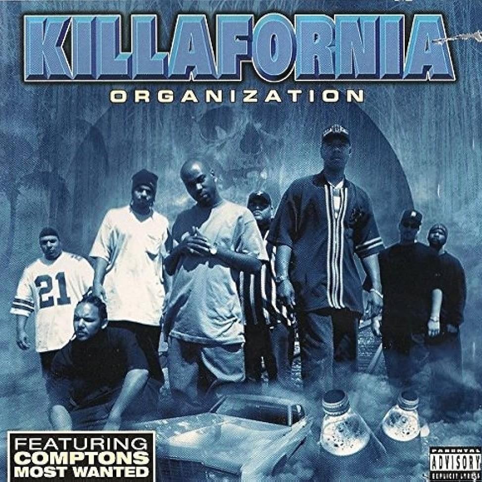 Album cover art for "Killafornia" by Compton’s Most Wanted