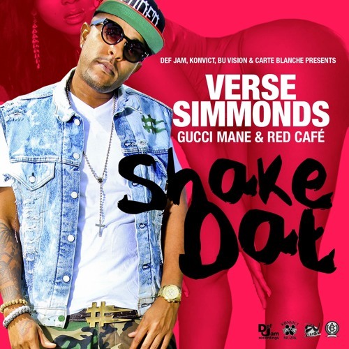 Album cover art for "Shake Dat (Remix)" by Gucci Mane & Red Cafe