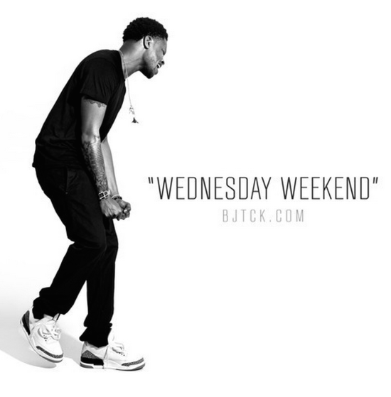 Album cover art for "Wednesday Weekend" by BJ the Chicago Kid