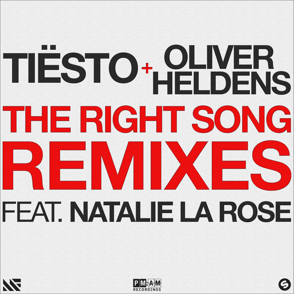 Album cover art for "The Right Song [Mike Williams Remix]" by Tiësto & Natalie La Rose