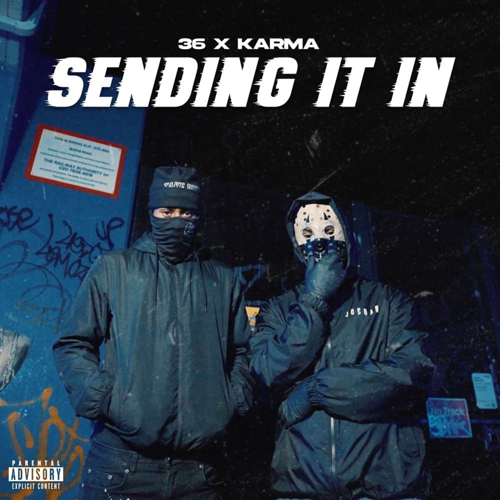 Album cover art for "Sending It In" by 36 (UK)