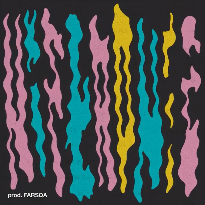 Album cover art for "NIEŁADNIE" by Miły ATZ & Nikaragua GuacamoIe
