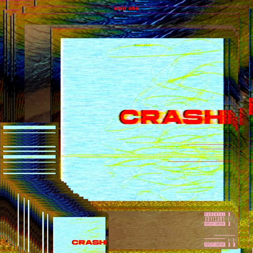 Album cover art for "CRASH" by Amir Obè