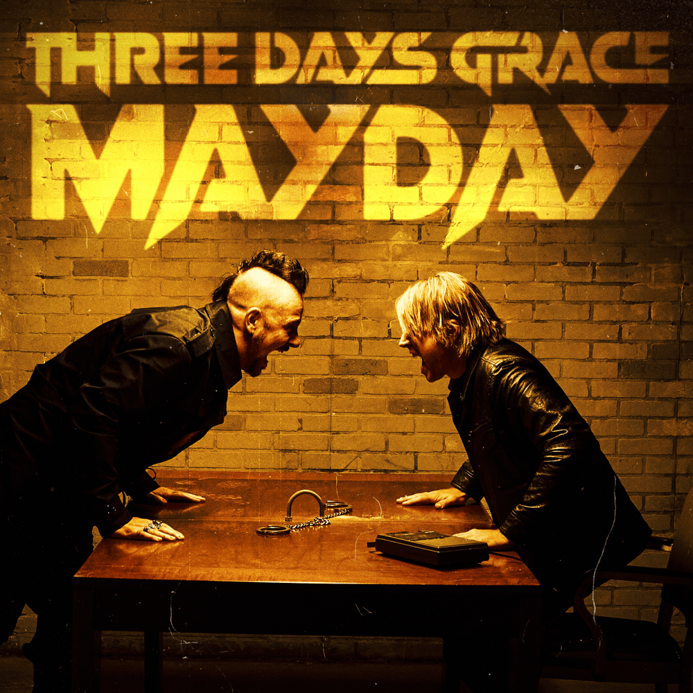 Album cover art for "Mayday" by Three Days Grace