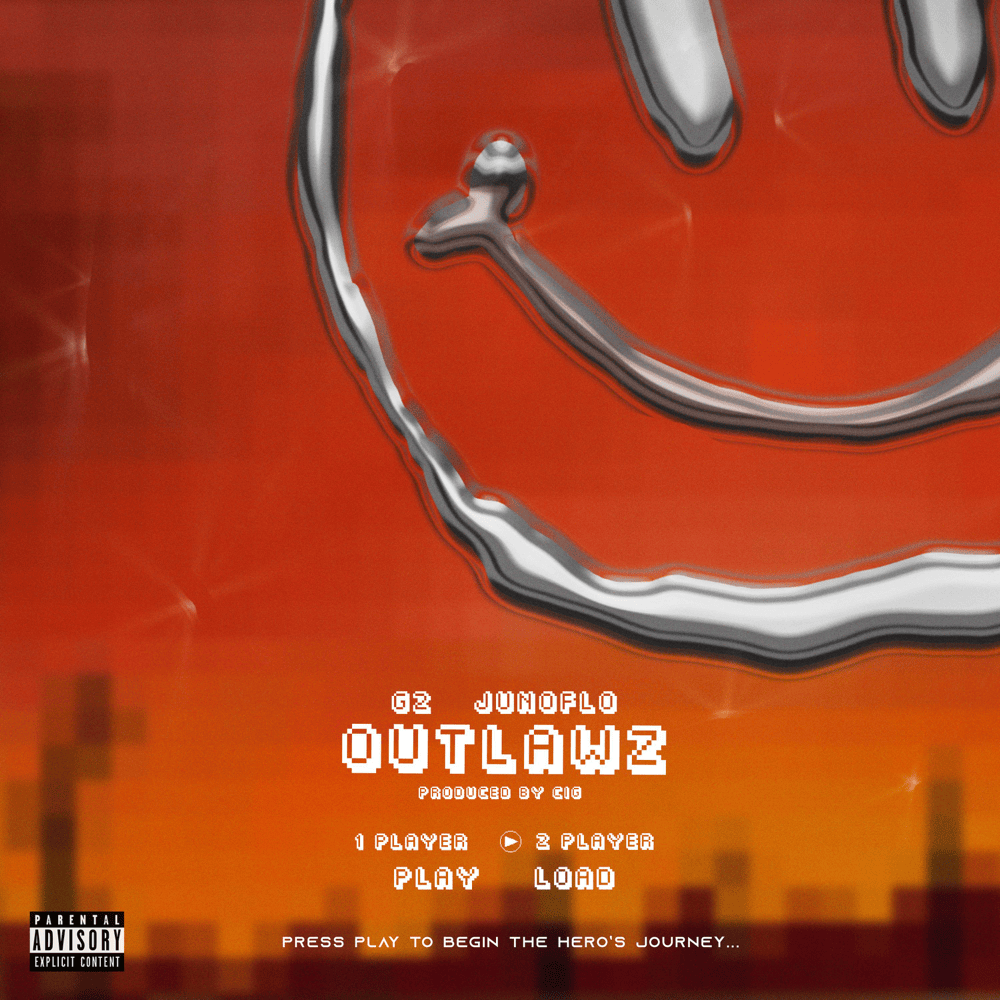 Album cover art for "OUTLAWZ" by Junoflo (주노플로)