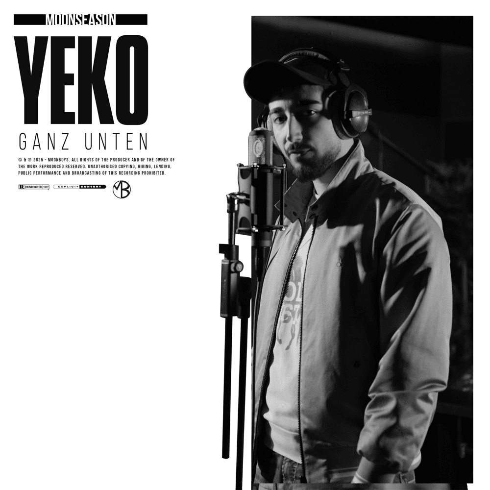 Album cover art for "Ganz Unten" by Yeko