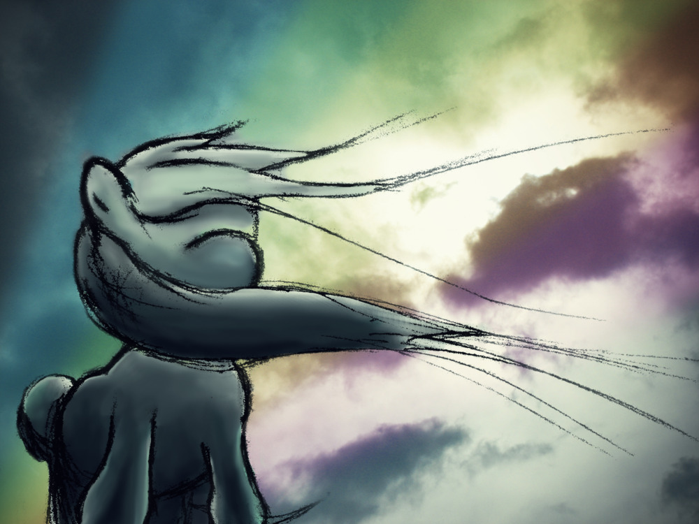Album cover art for "Forward Only Forward" by Le Soldat Pony