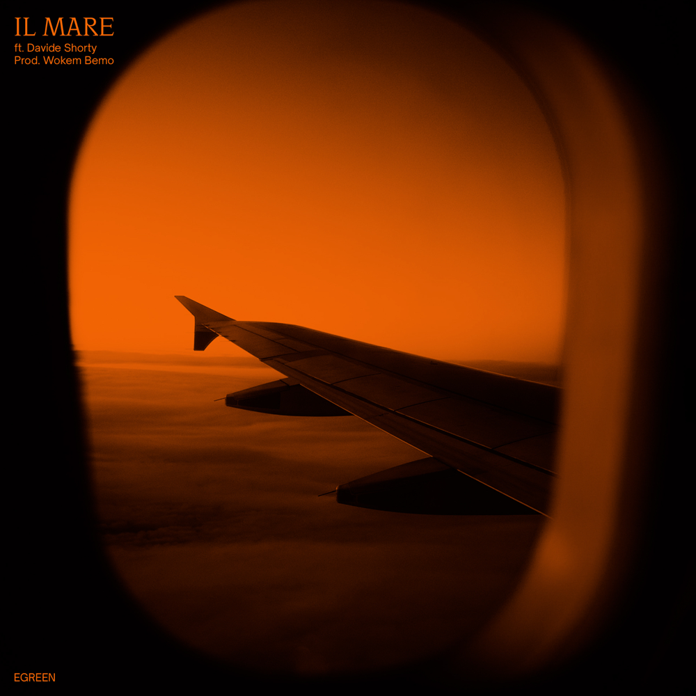 Album cover art for "Il mare" by Egreen & Davide Shorty