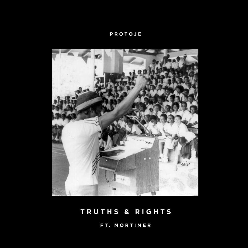 Album cover art for "Truths & Rights" by Protoje & Mortimer