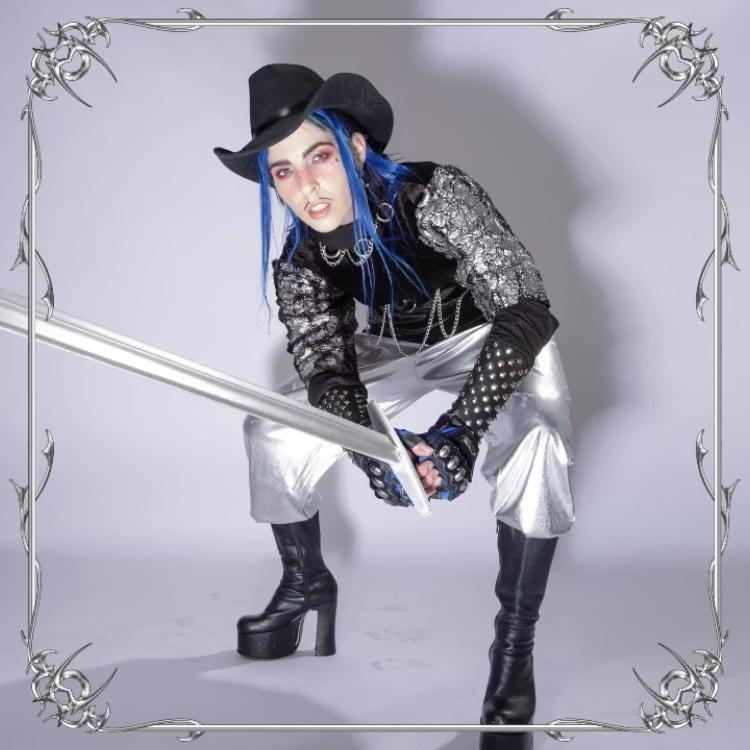 Album cover art for "Under The Armor" by Dorian Electra