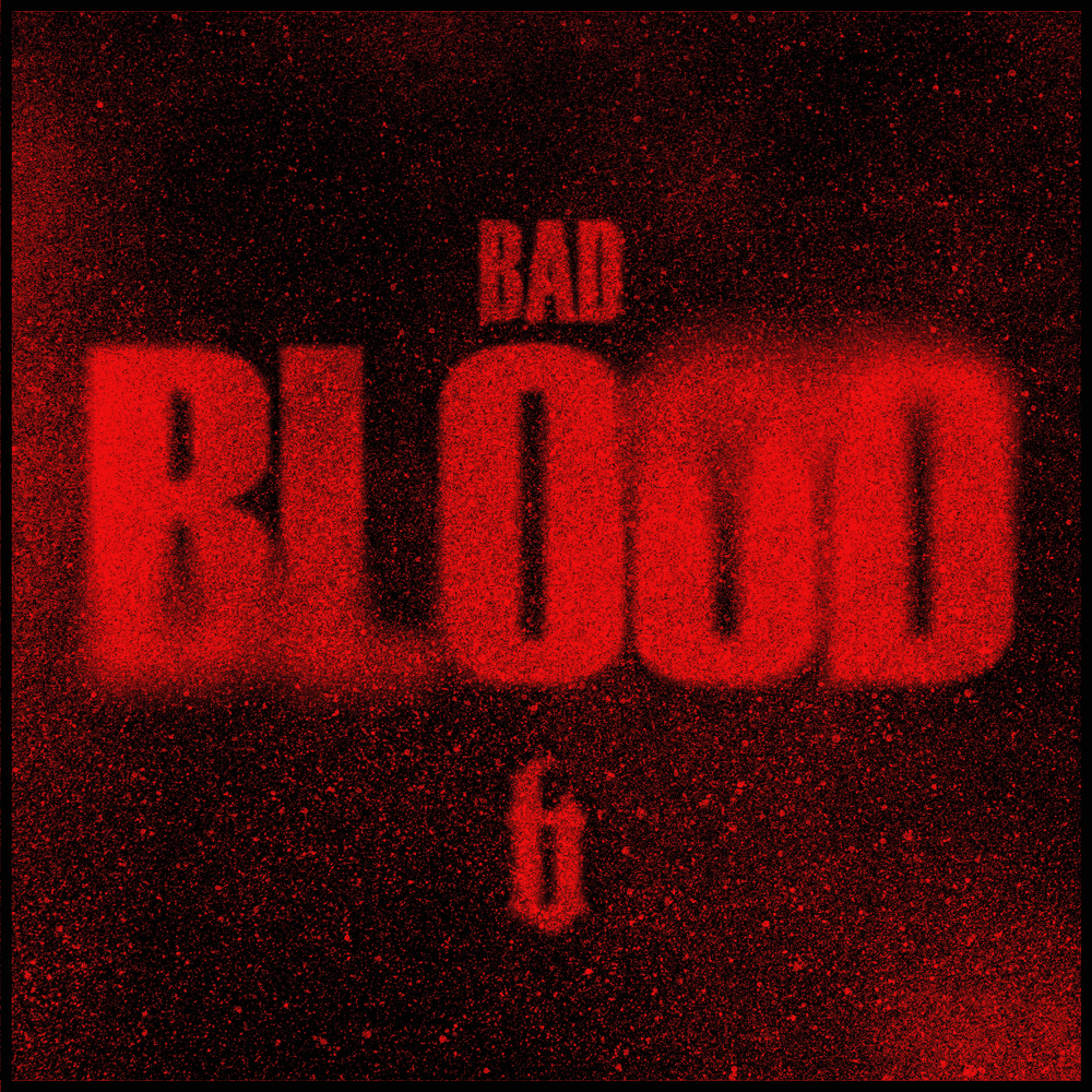 Album cover art for "Bad Blood" by Bosca
