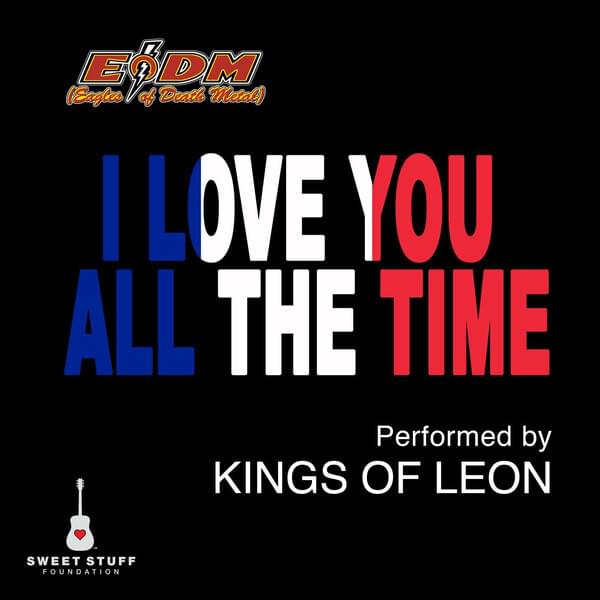 Album cover art for "I Love You All the Time (Play It Forward Campaign)" by Kings of Leon